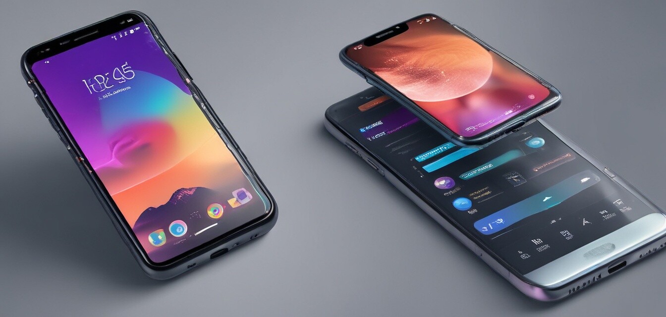 Comparación de interfaces de Android e iOS
