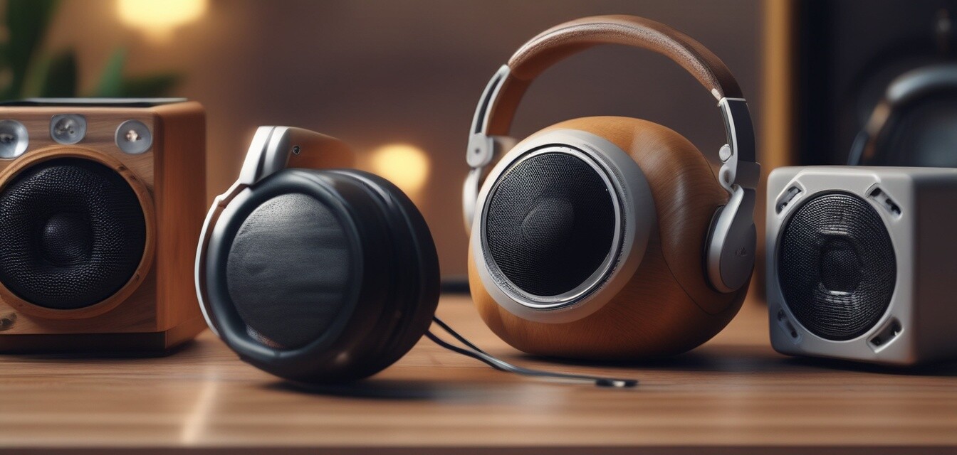Auriculares y altavoces