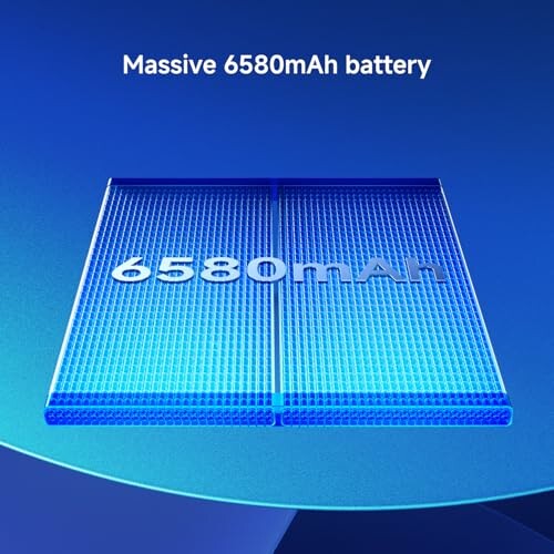 Batería de 6580mAh.
